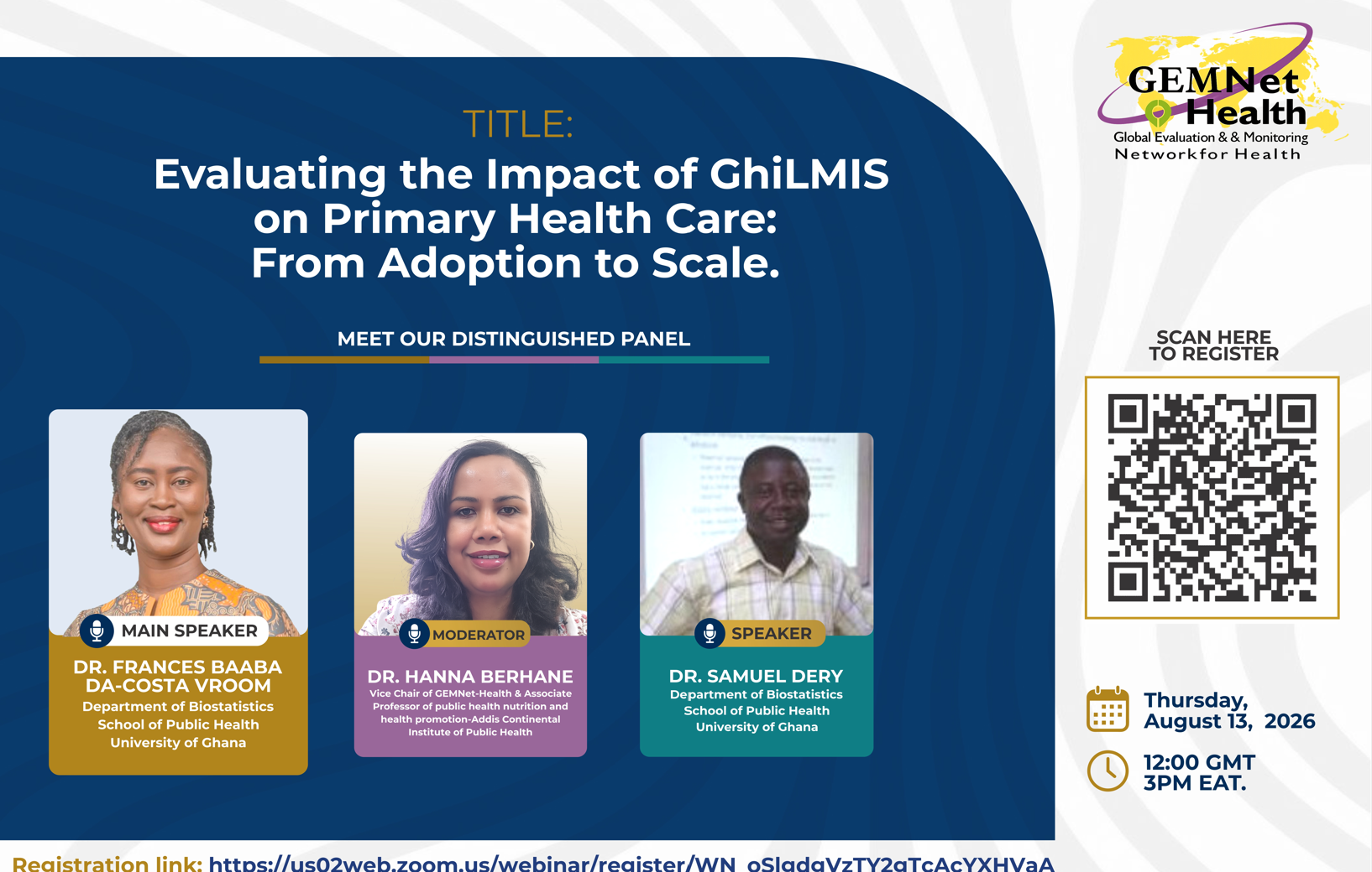 Register for Our Webinar: Evaluating the Impact of Ghana's Integrated Logistics Management Information System (GHiLMIS) on Primary Health Care : From Adoption to Scale